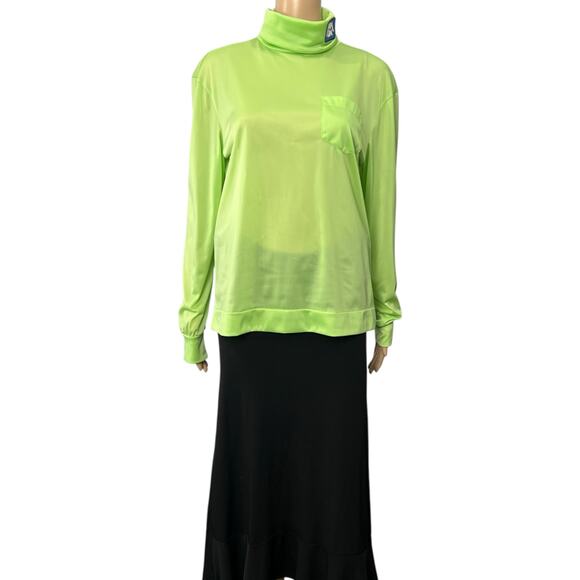 Prada Sheer Turtleneck Shirt - Picture 1 of 10
